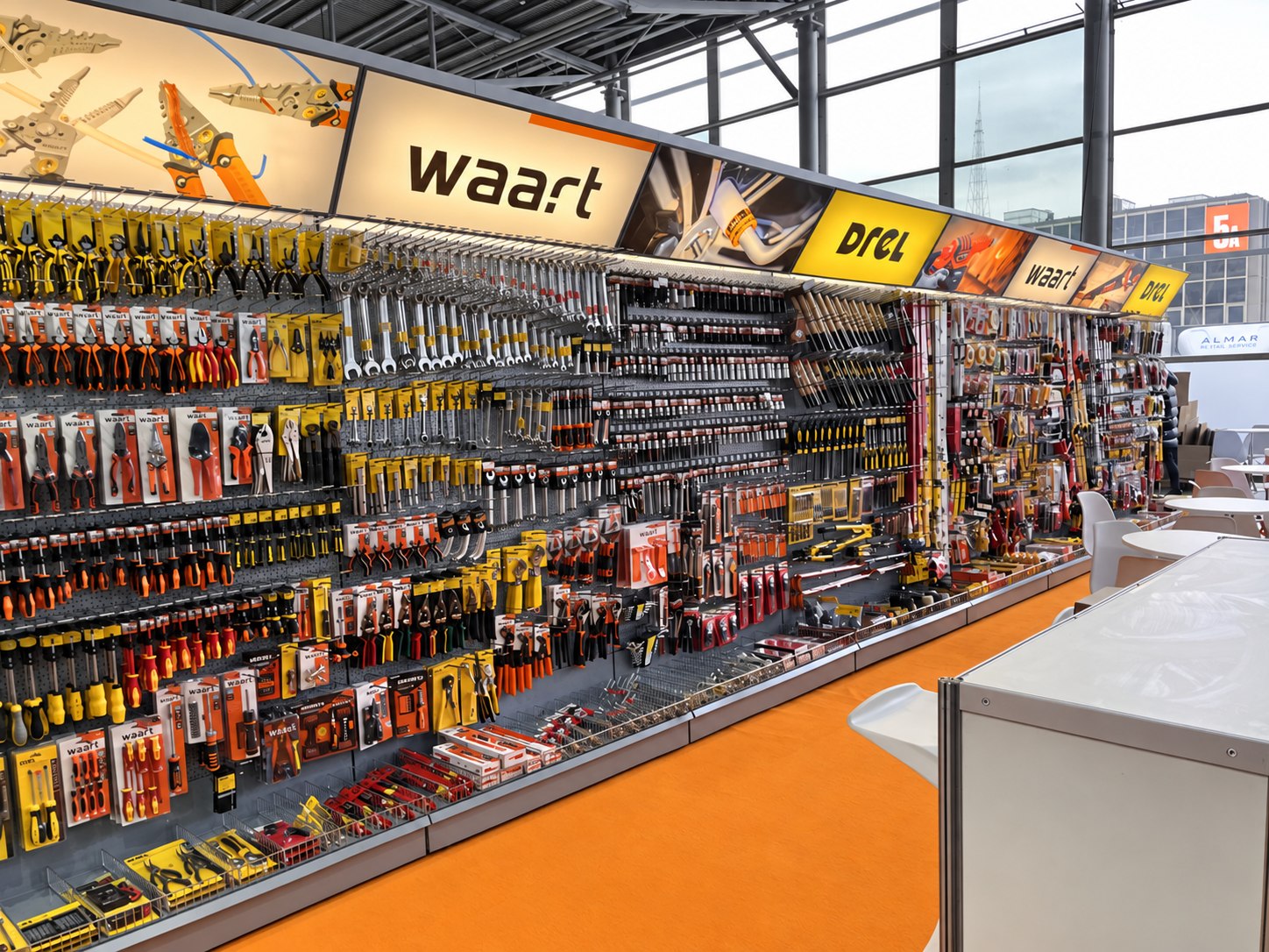 Stoisko produktowe i ekspozytory P.S. Trading